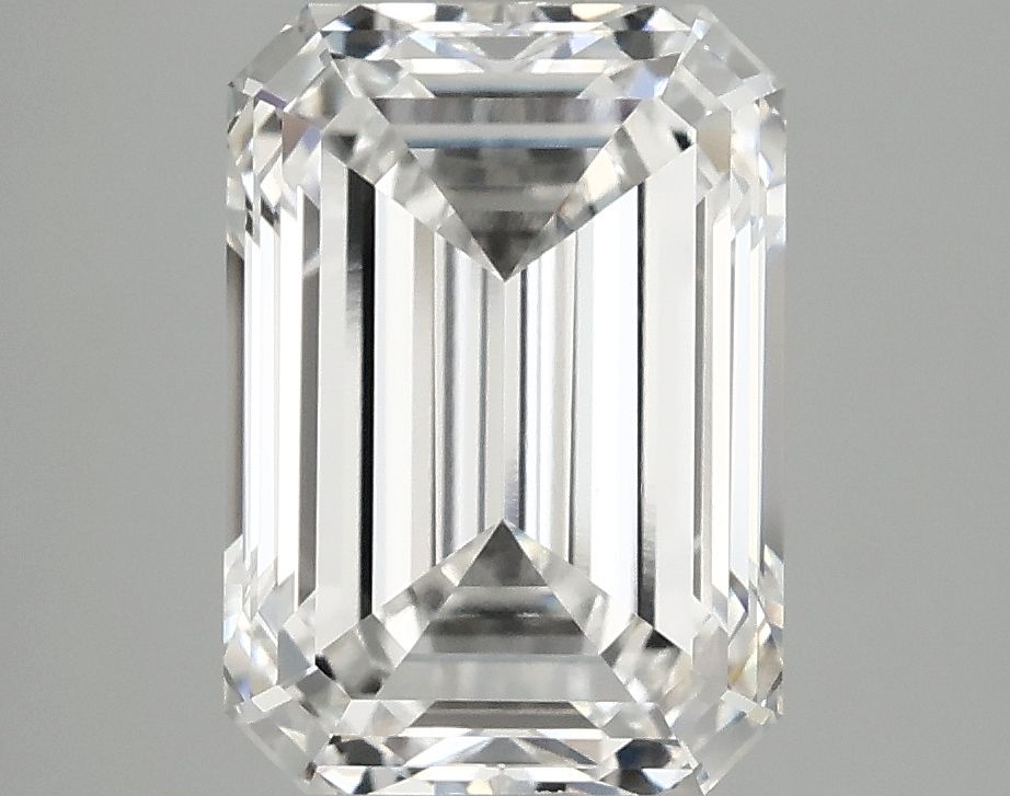 3.95 ct. emerald Lab Grown Diamond front image