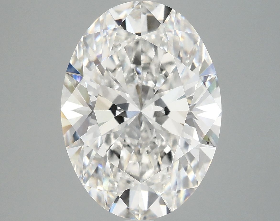 5.10 ct. oval Lab Grown Diamond front image