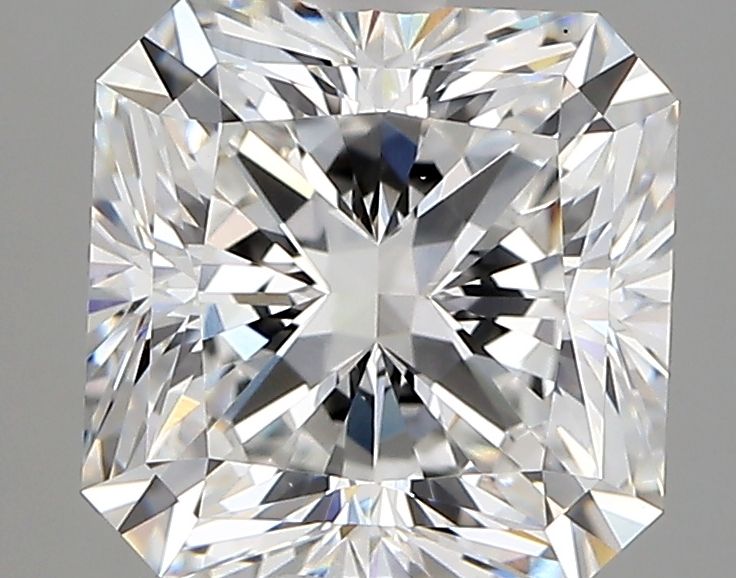 3.26 ct lab-grown Square radiant Diamond
