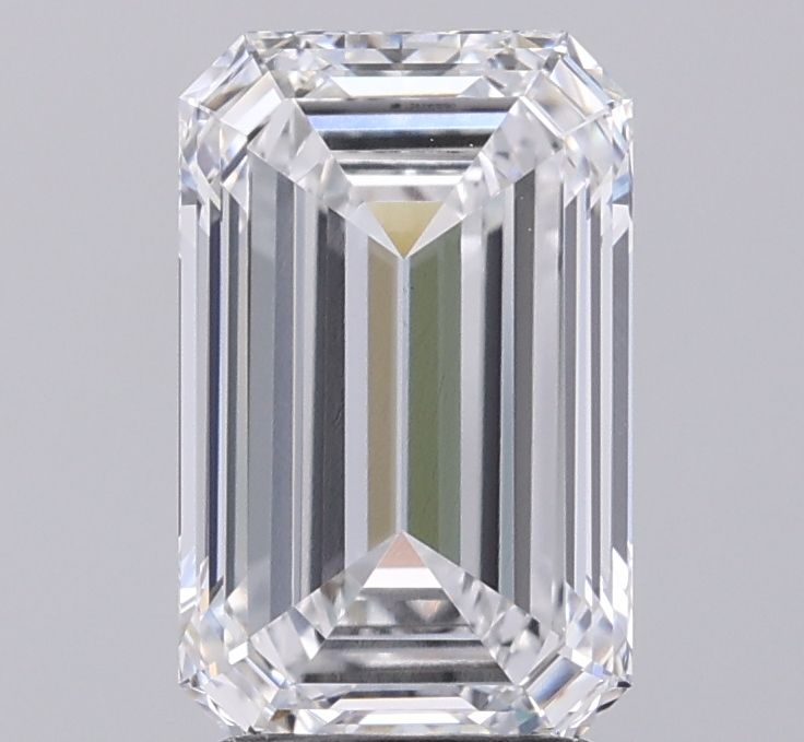 2.84 ct. emerald Lab Grown Diamond front image