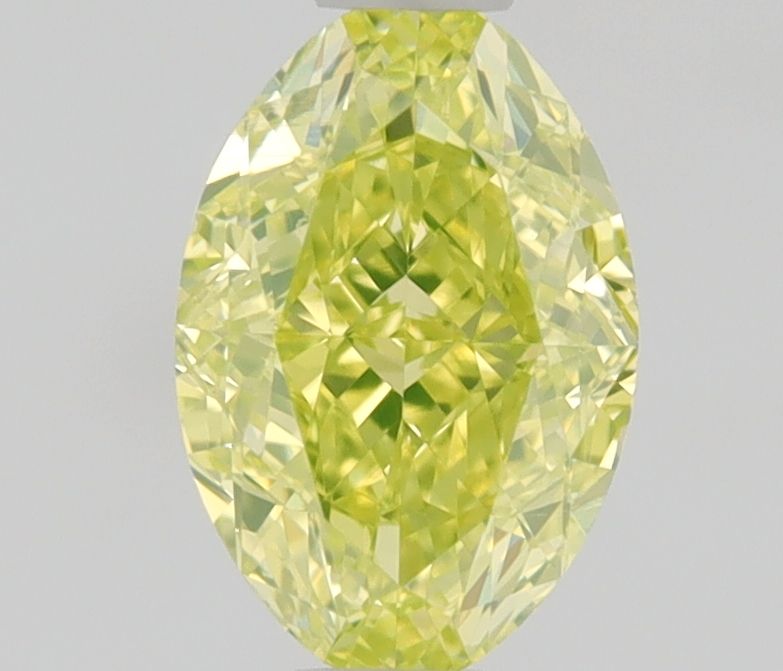 Diament 0.7 ct Fancy Intense Greenish Yellow/VS1