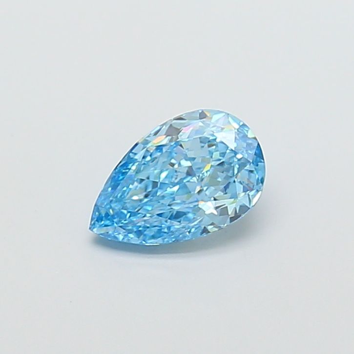1.54 CT Fancy Vivid Blue PEAR
