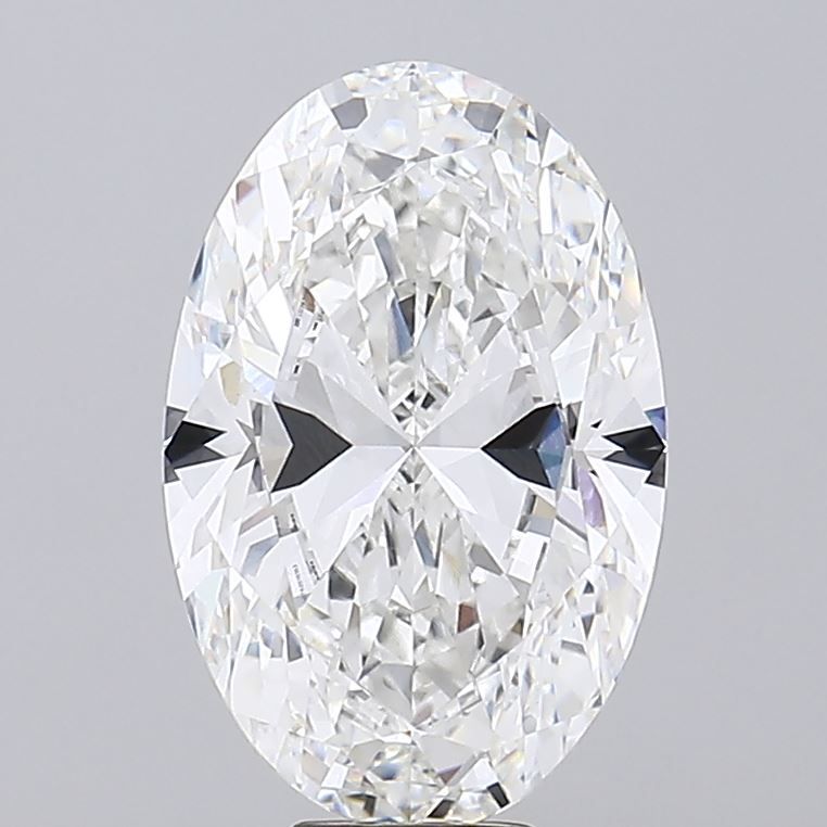 10.07 ct. oval Lab Grown Diamond front image