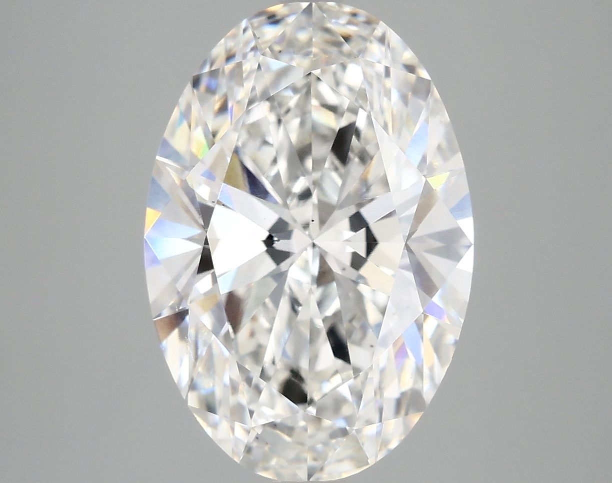 5.05 ct. oval Lab Grown Diamond front image