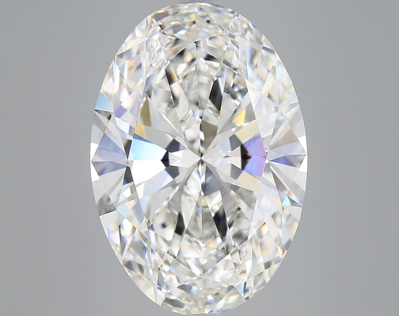 9.02 ct. oval Lab Grown Diamond front image