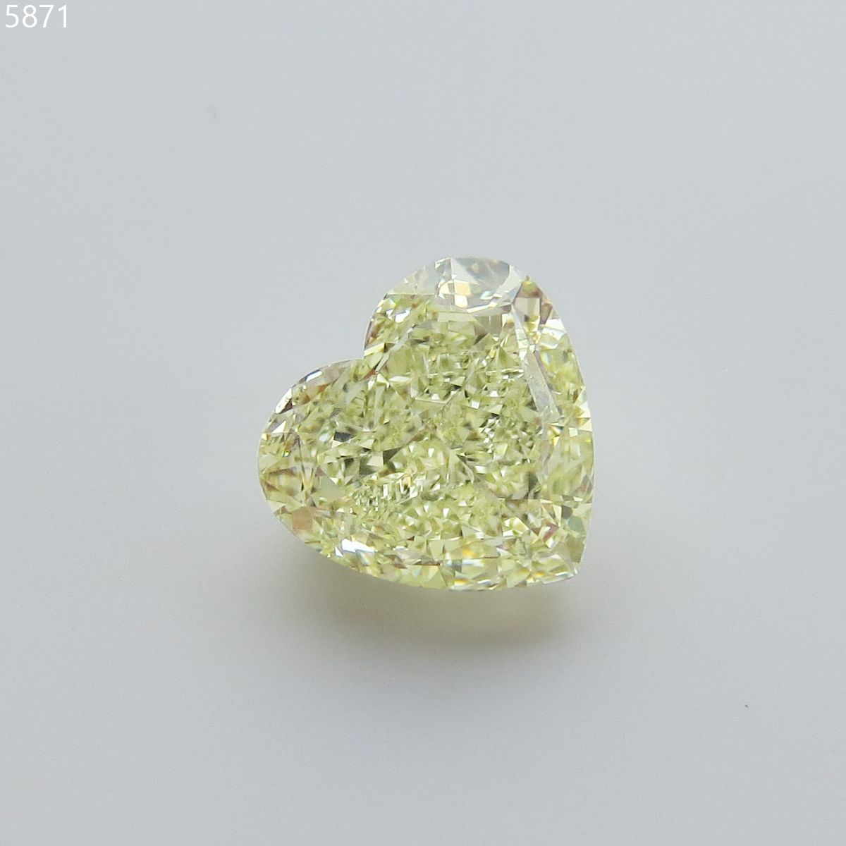 5.01ct Heart diamond