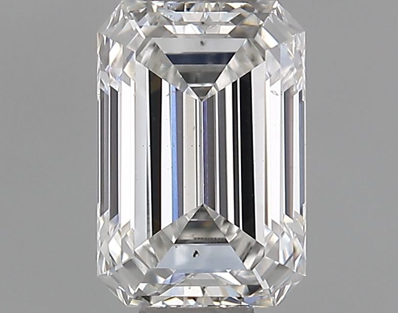 0.78 ct. emerald Lab Grown Diamond front image
