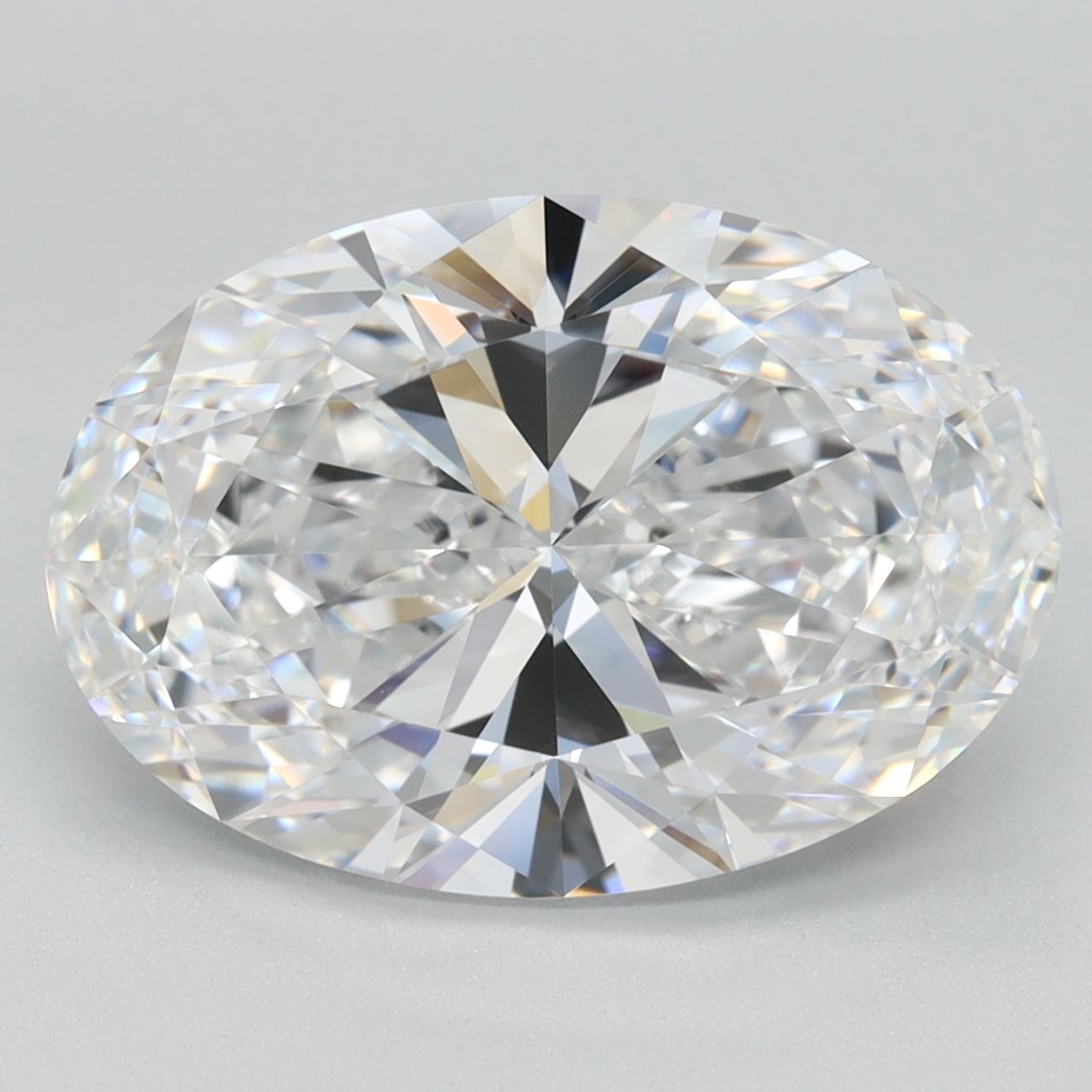 5.01 ct. oval Lab Grown Diamond front image