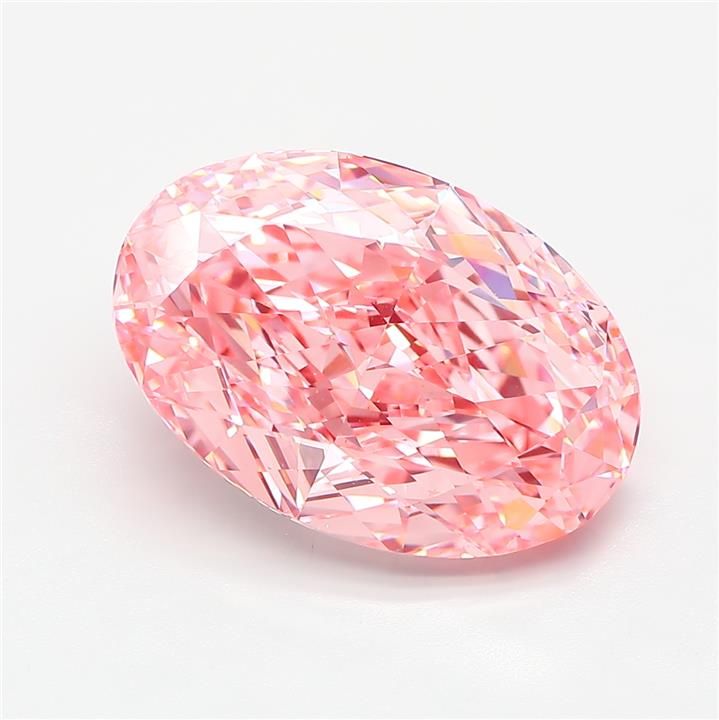 8.05 ct. oval Lab Grown Diamond front image