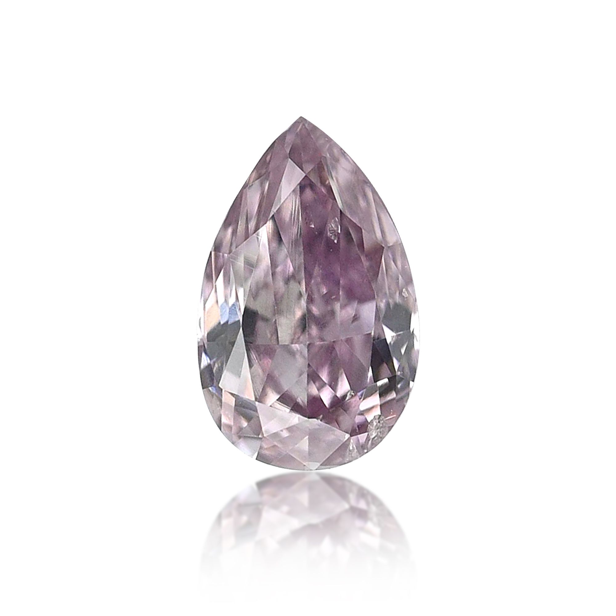 Diament 0.1 ct Fancy Purple Pink/