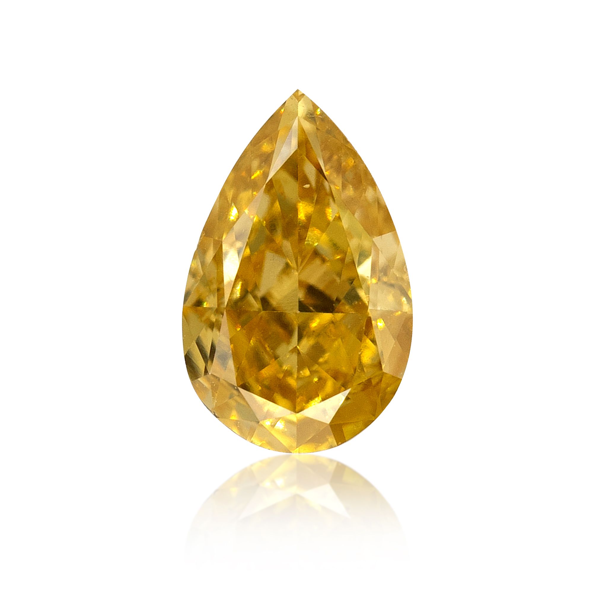Diament 0.51 ct Fancy Intense Yellow/SI1