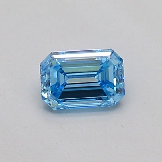 0.18 CT Fancy Vivid Blue EMERALD