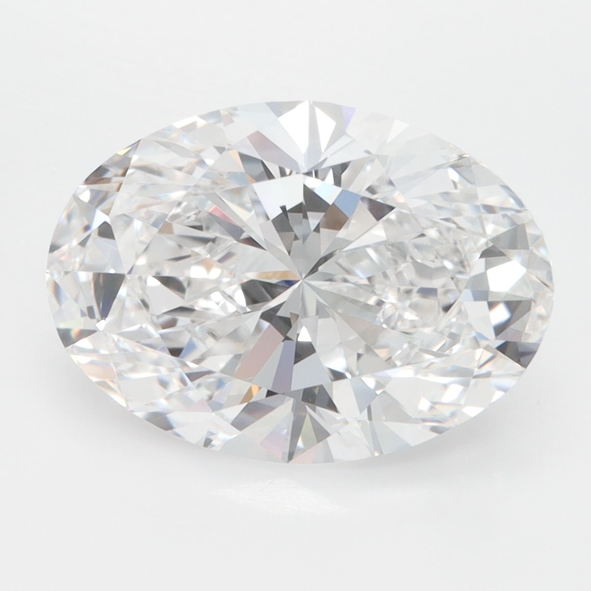 3.40 ct. oval Lab Grown Diamond front image