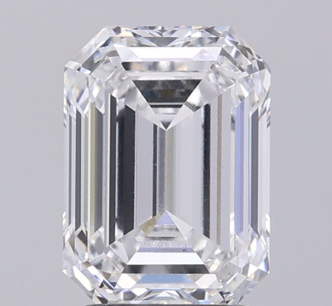 2.53 ct. emerald Lab Grown Diamond front image