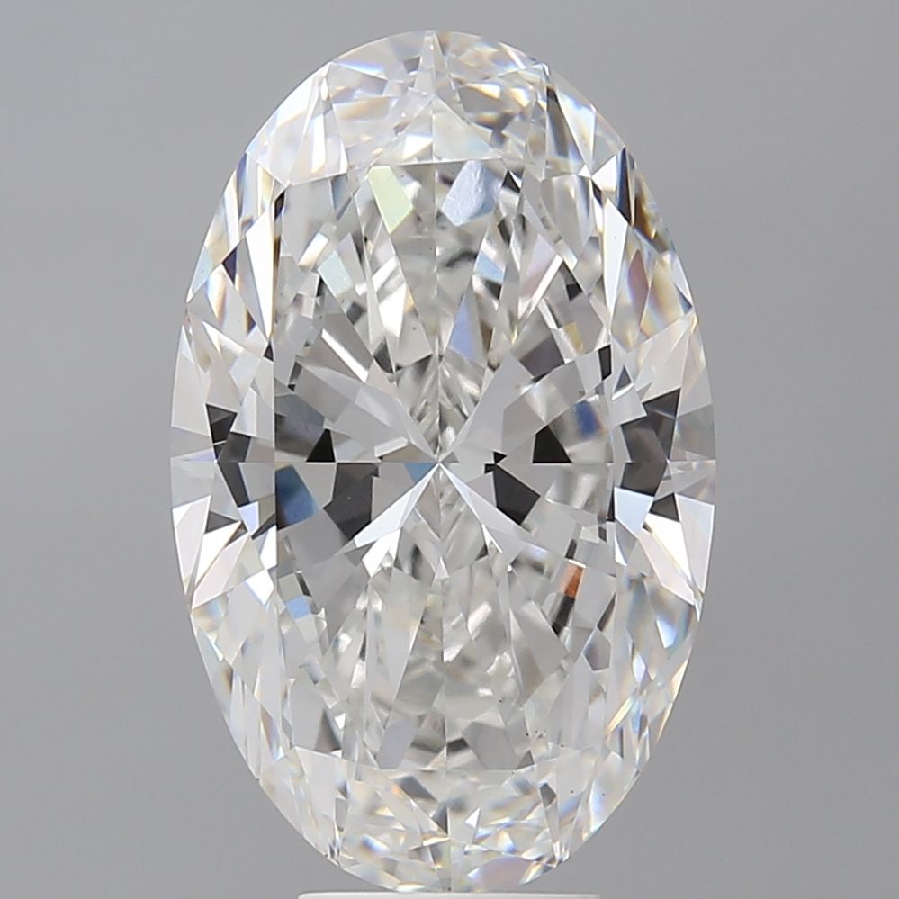 7.59 ct. oval Lab Grown Diamond front image