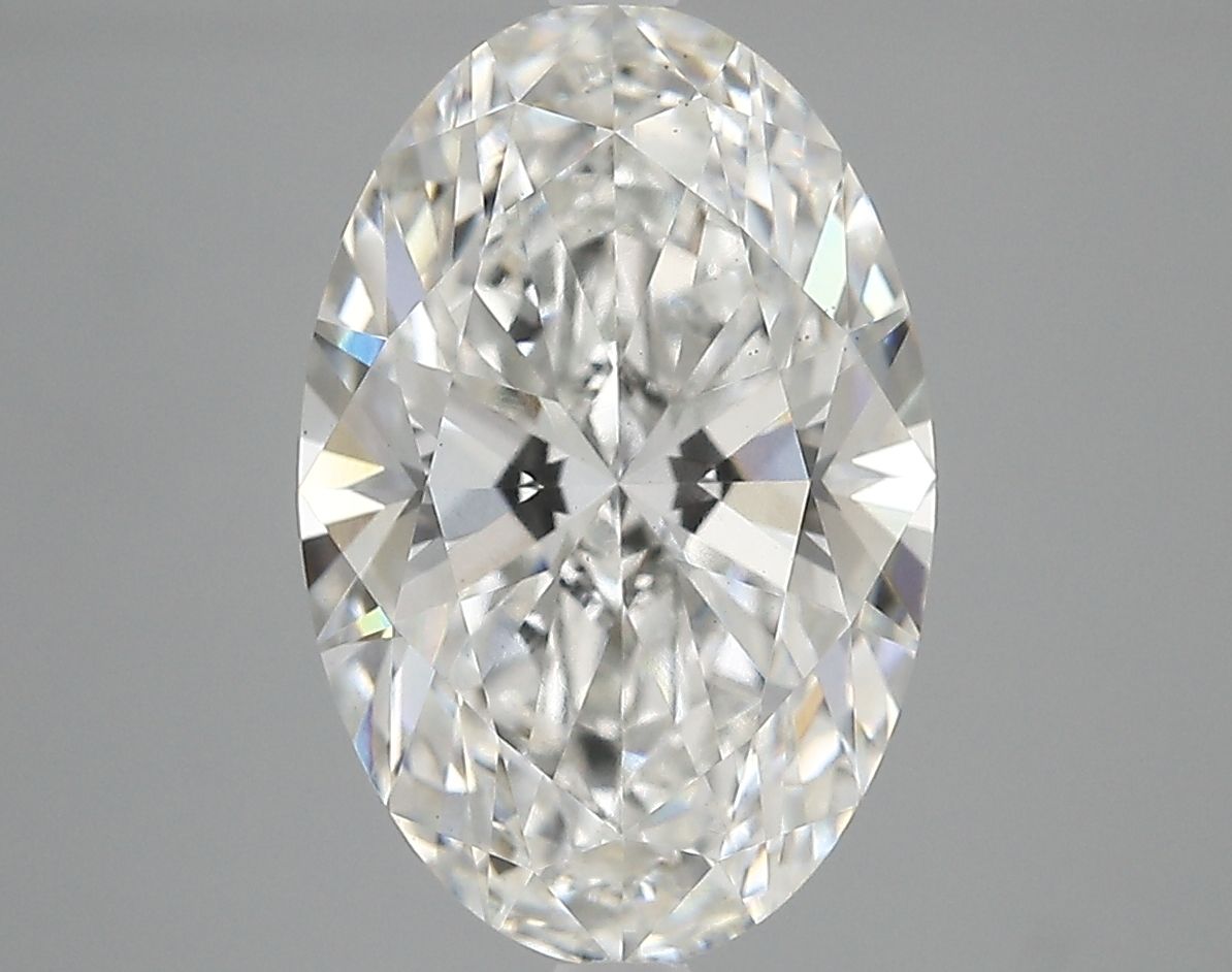 4.07 ct. oval Lab Grown Diamond front image