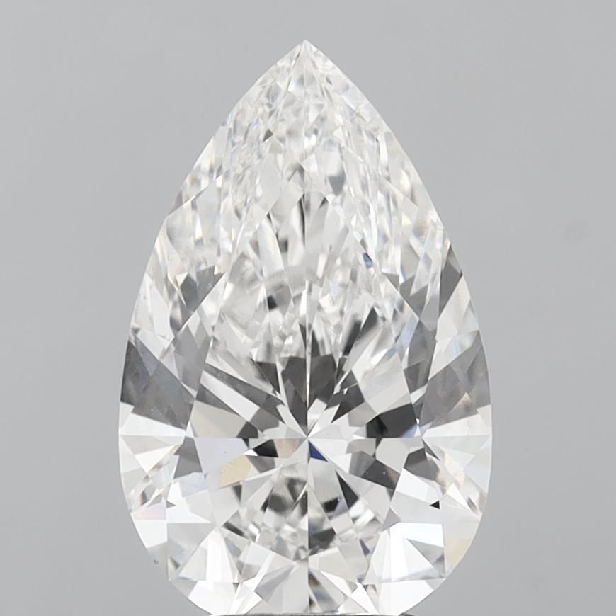 4.03 ct. pear Lab Grown Diamond front image