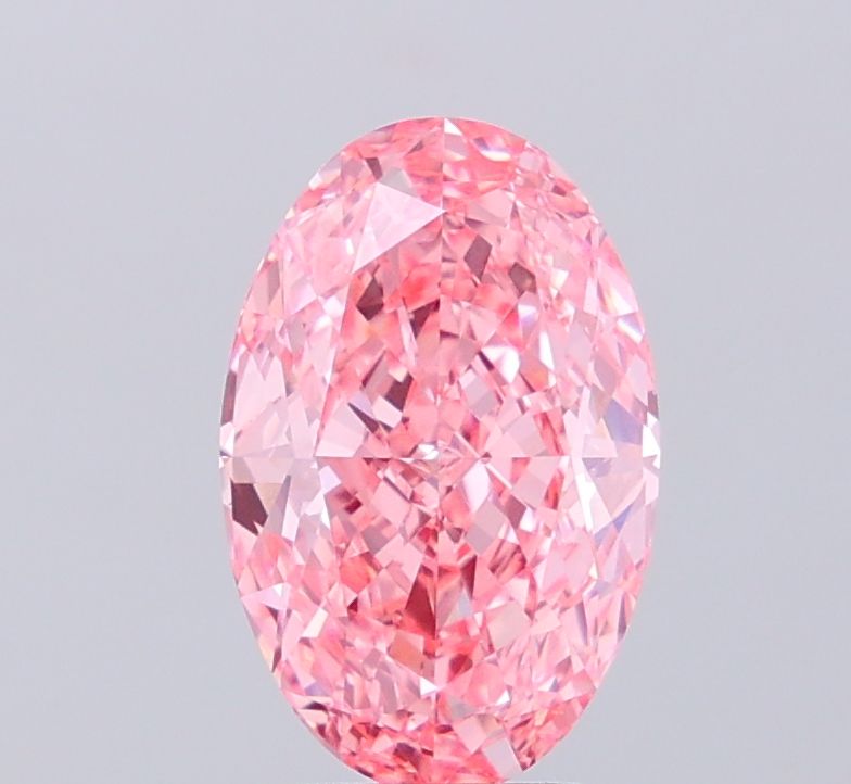 3.01 ct. oval Lab Grown Diamond front image