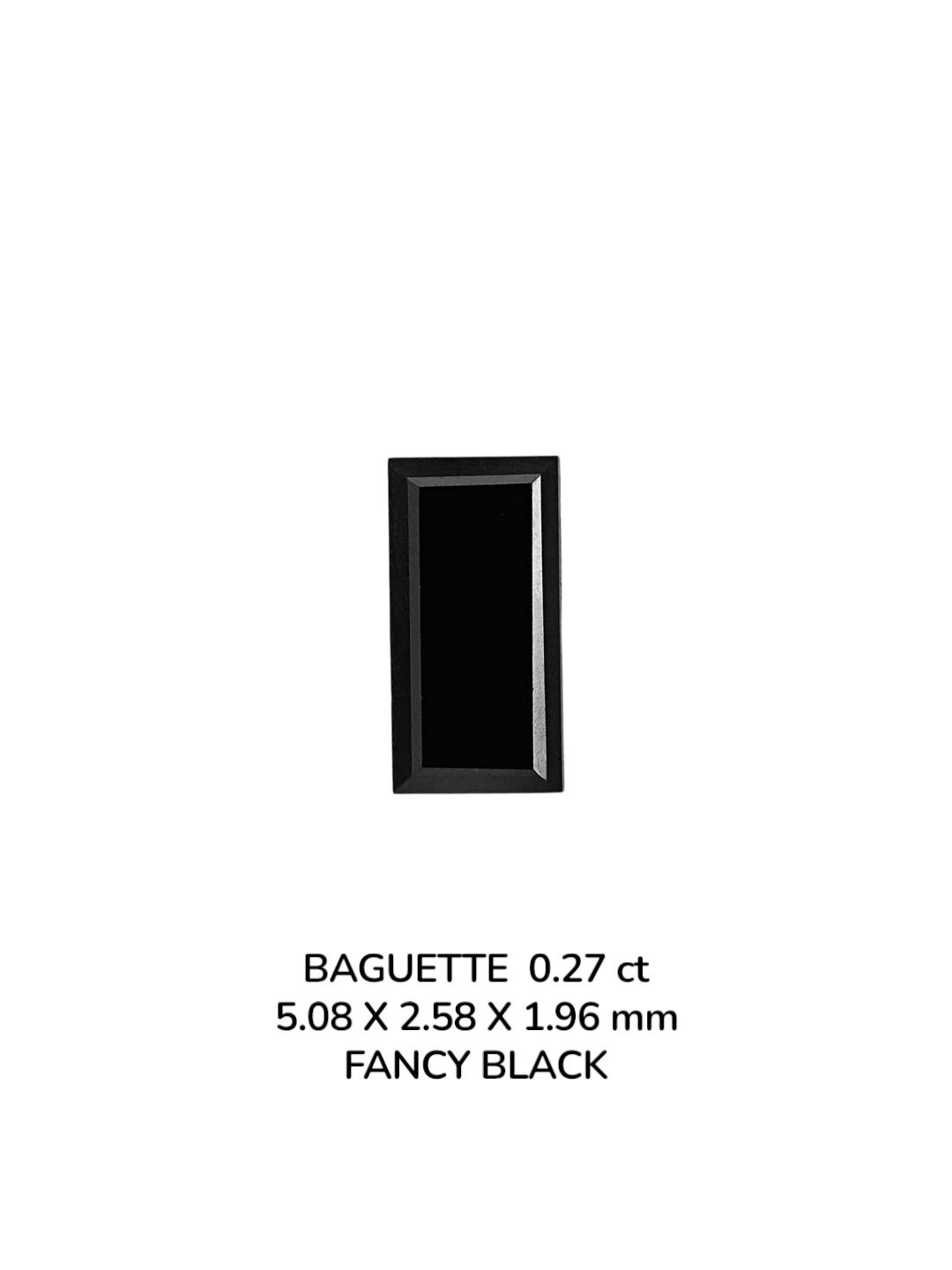 Diament 0.27 ct Fancy Black/VVS2