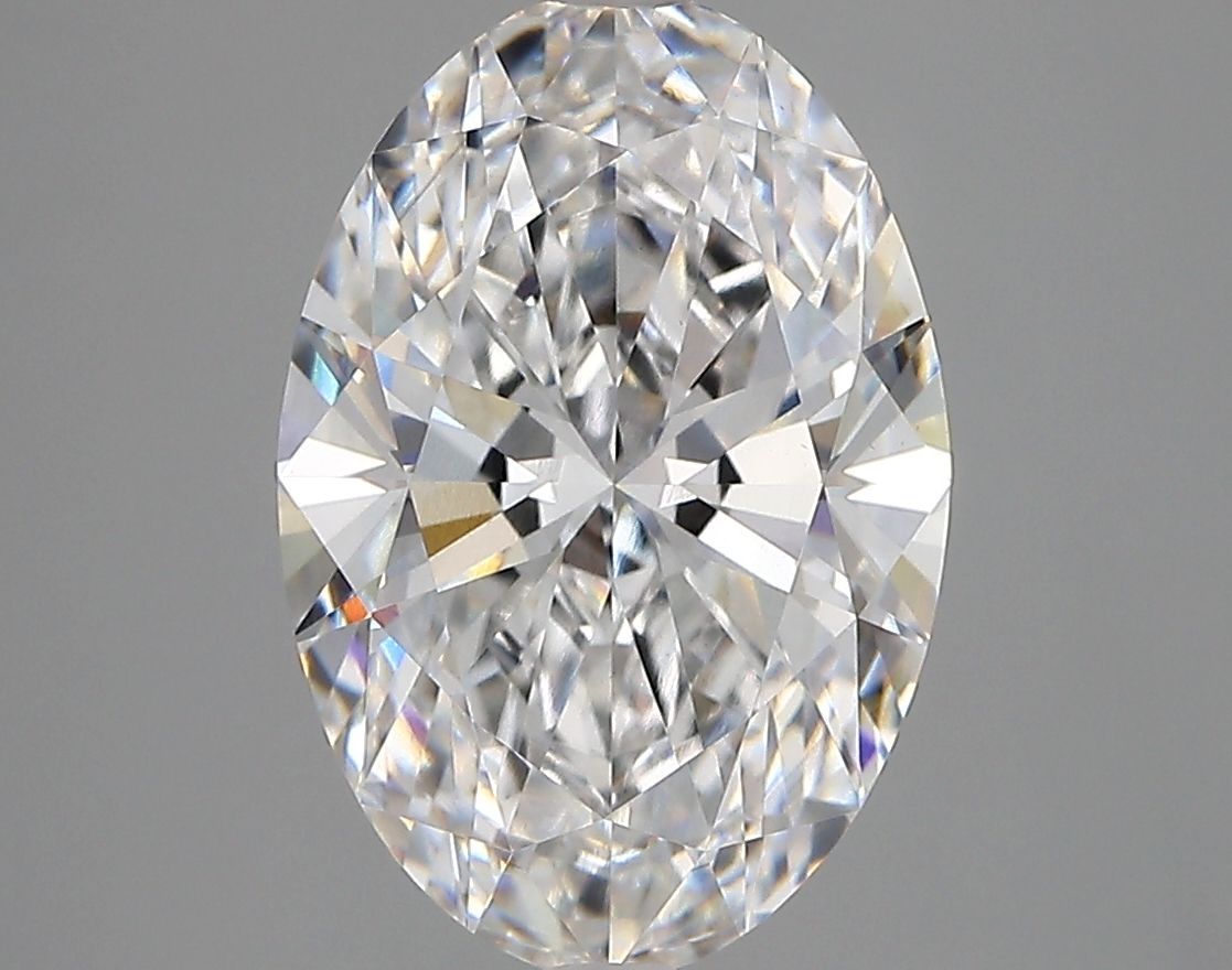 3.62 ct. oval Lab Grown Diamond front image