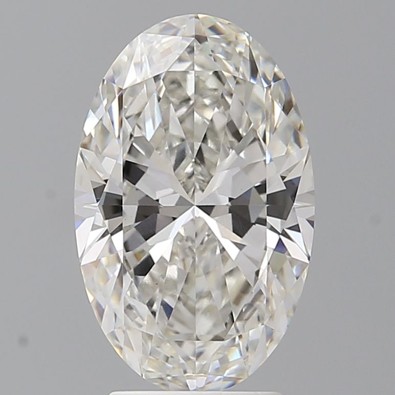 3.55 ct. oval Lab Grown Diamond front image