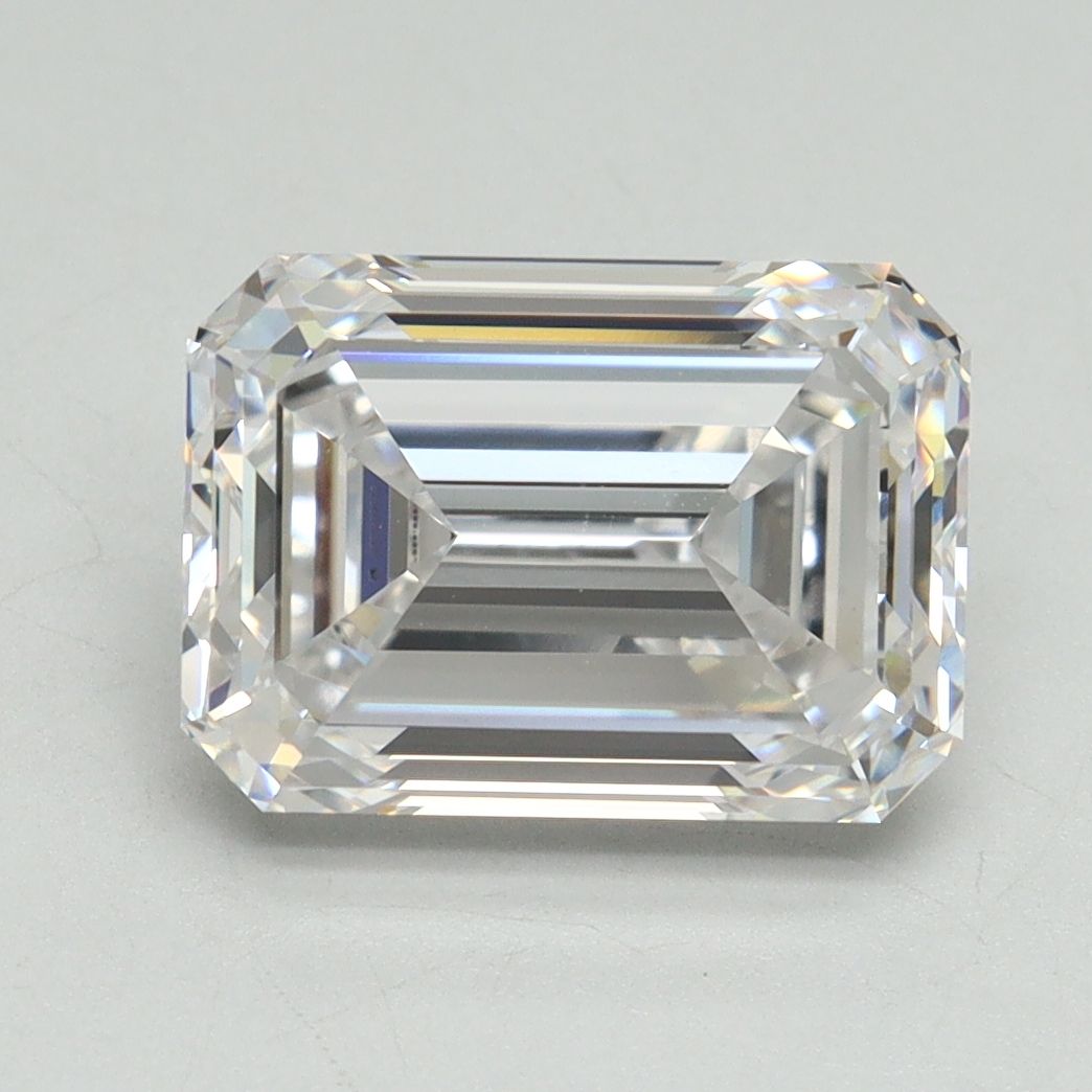 4.01 ct. emerald Lab Grown Diamond front image
