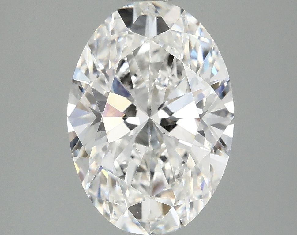 3.02 ct. oval Lab Grown Diamond front image