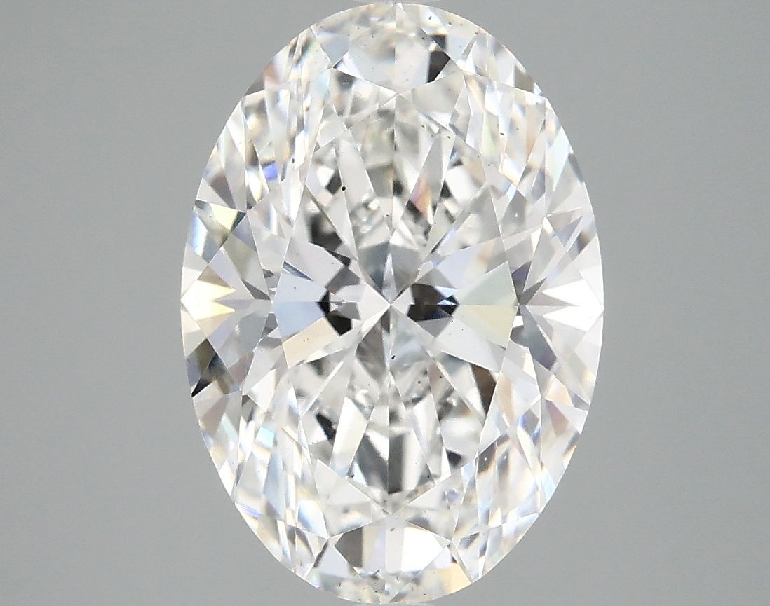 4.10 ct. oval Lab Grown Diamond front image