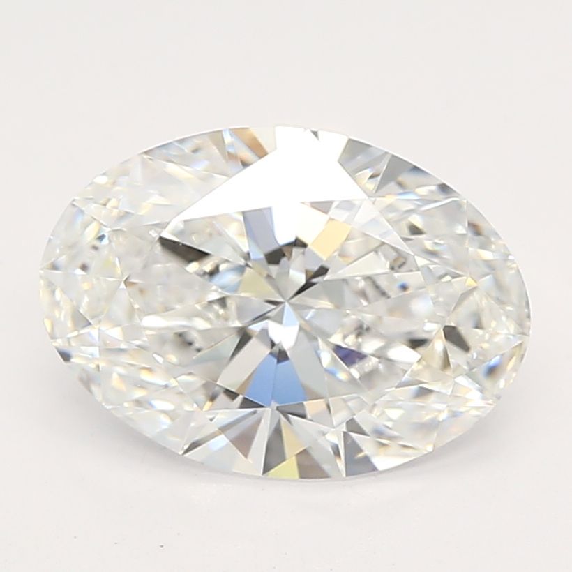2.10 ct. oval Lab Grown Diamond front image