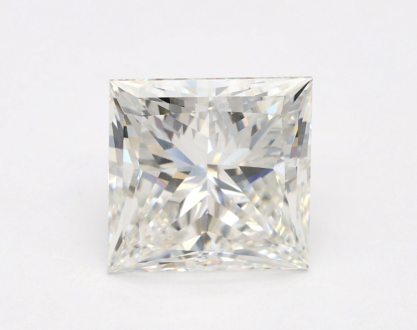 4.12 ct. princess Lab Grown Diamond front image