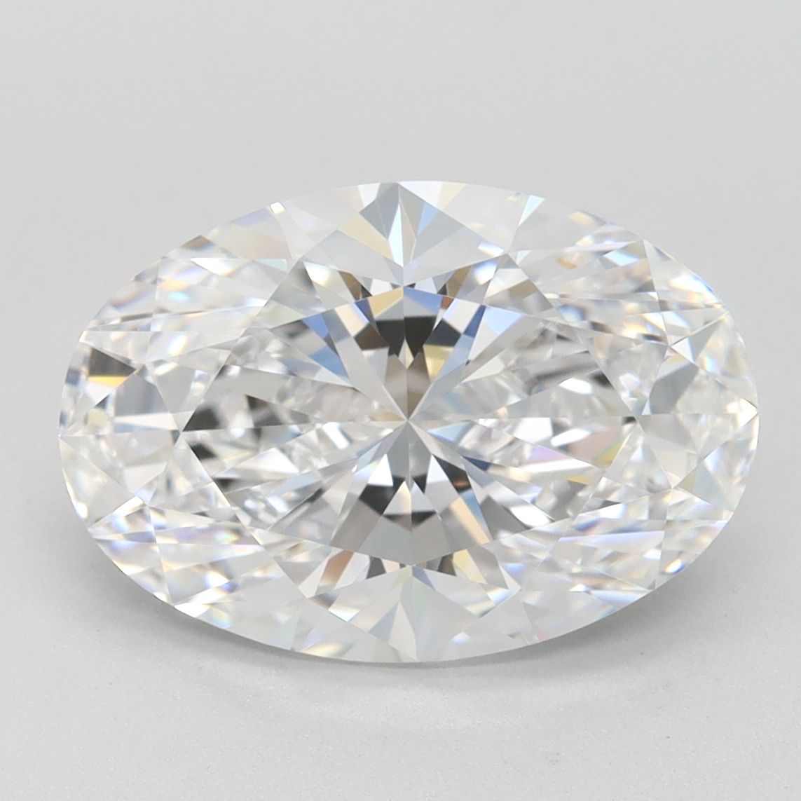 3.12 ct. oval Lab Grown Diamond front image