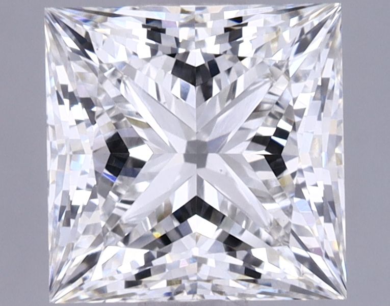 1.76 ct. princess Lab Grown Diamond front image