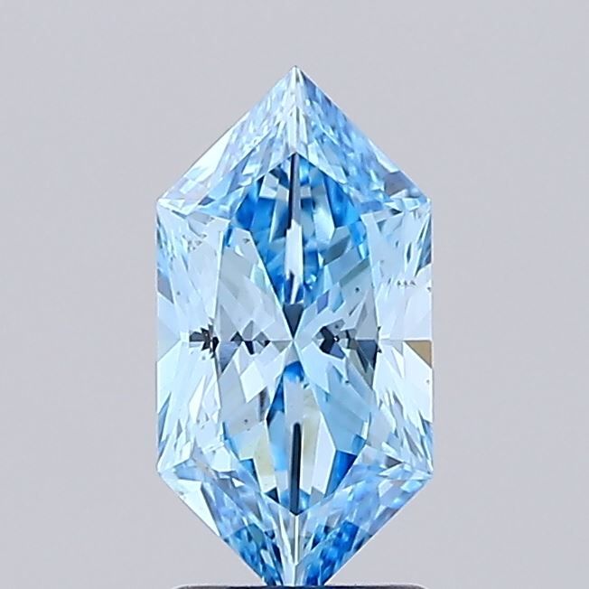 1.5 ct lab-grown Hexagonal Diamond