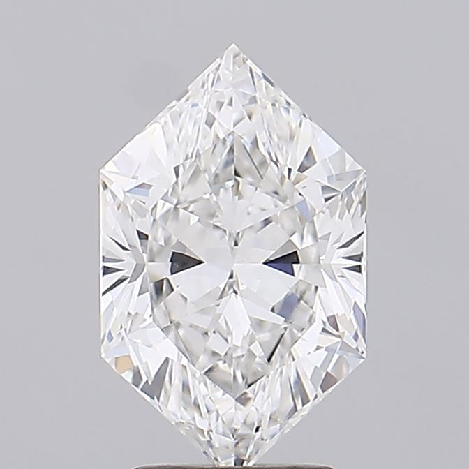 2.82 ct lab-grown Hexagonal Diamond