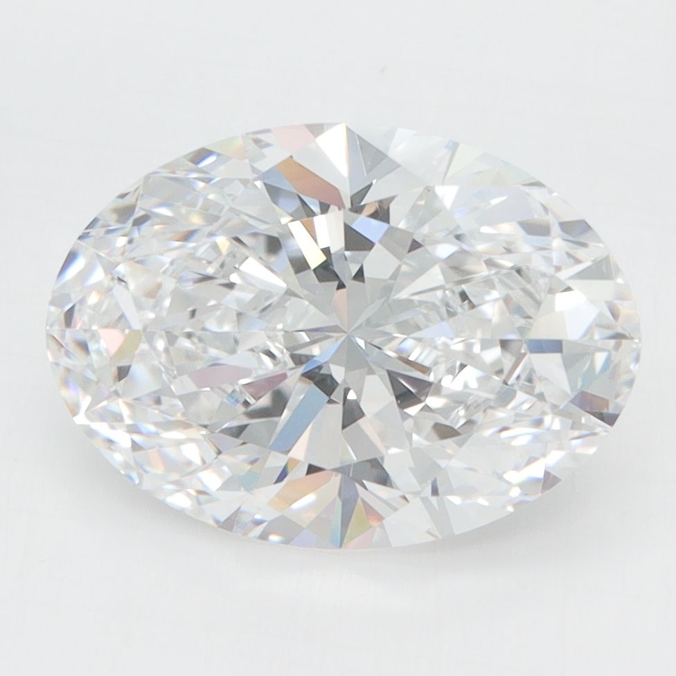 3.38 ct. oval Lab Grown Diamond front image