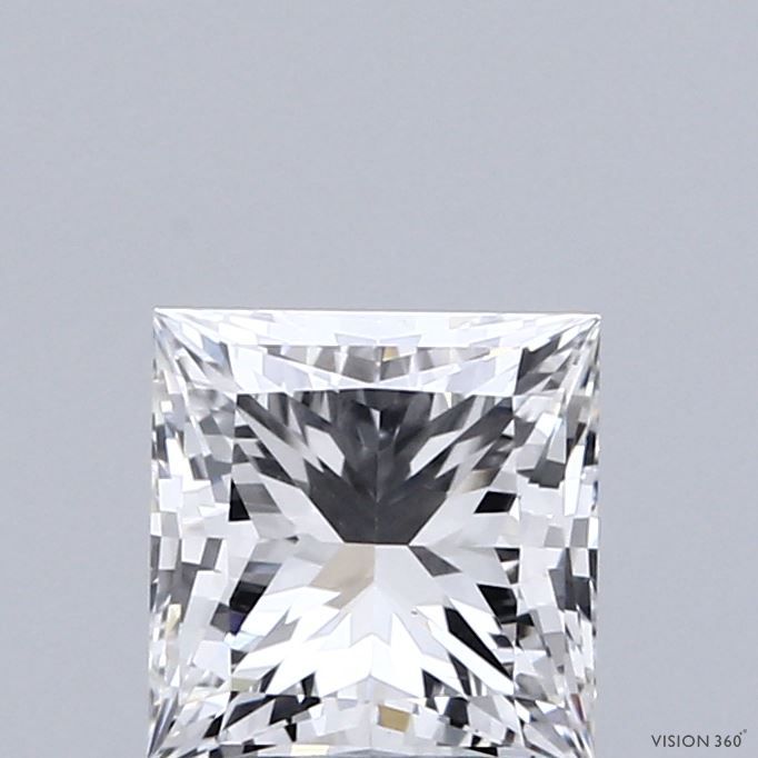 1.50 ct. princess Lab Grown Diamond front image