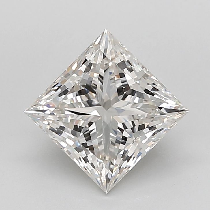 3.03 ct. princess Lab Grown Diamond front image