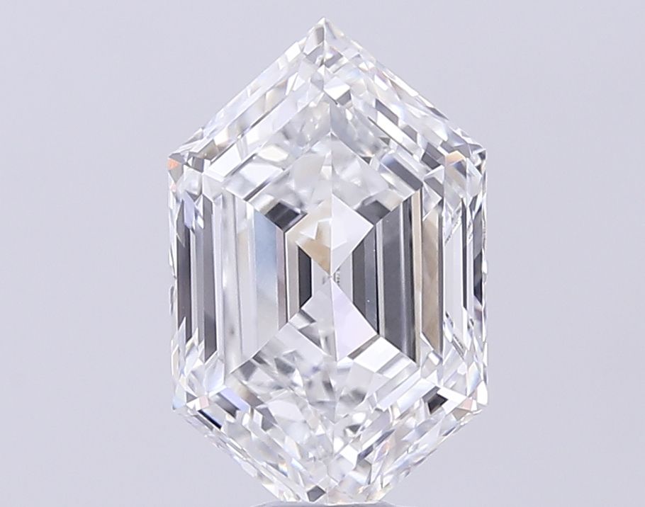 4.06 ct lab-grown Hexagonal Diamond