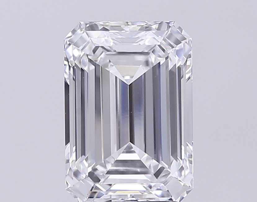 4.08 ct. emerald Lab Grown Diamond front image