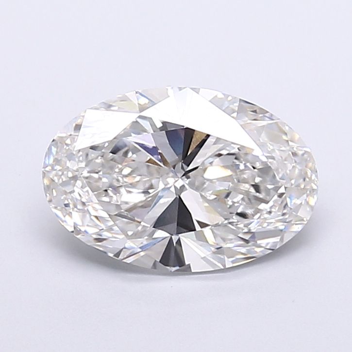 3.84 ct. oval Lab Grown Diamond front image