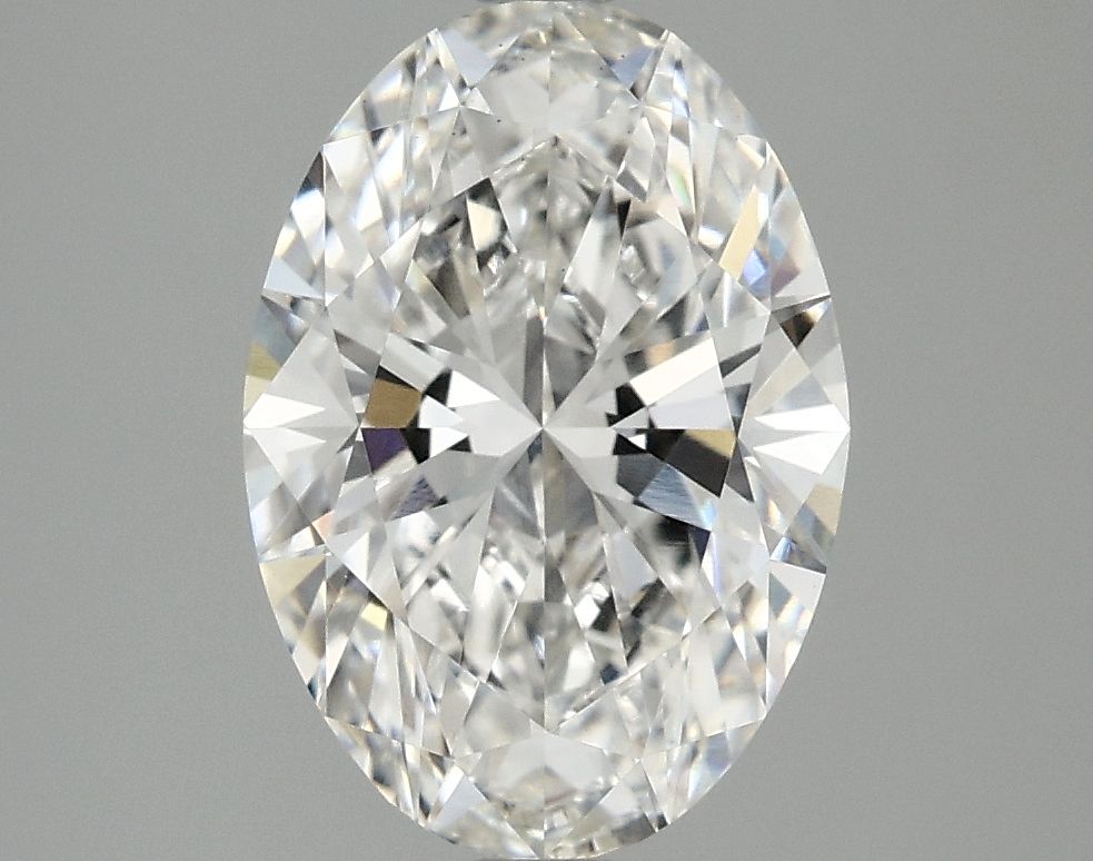 2.73 ct. oval Lab Grown Diamond front image