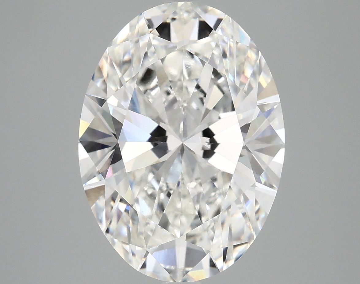 5.09 ct. oval Lab Grown Diamond front image
