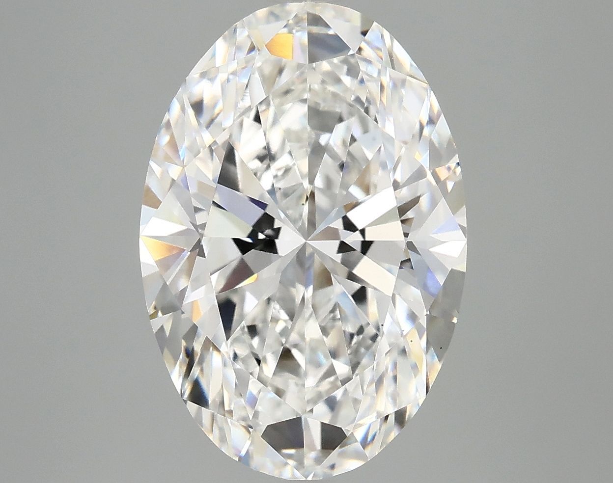 5.08 ct. oval Lab Grown Diamond front image