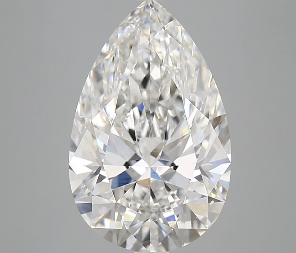 4.17 ct. pear Lab Grown Diamond front image
