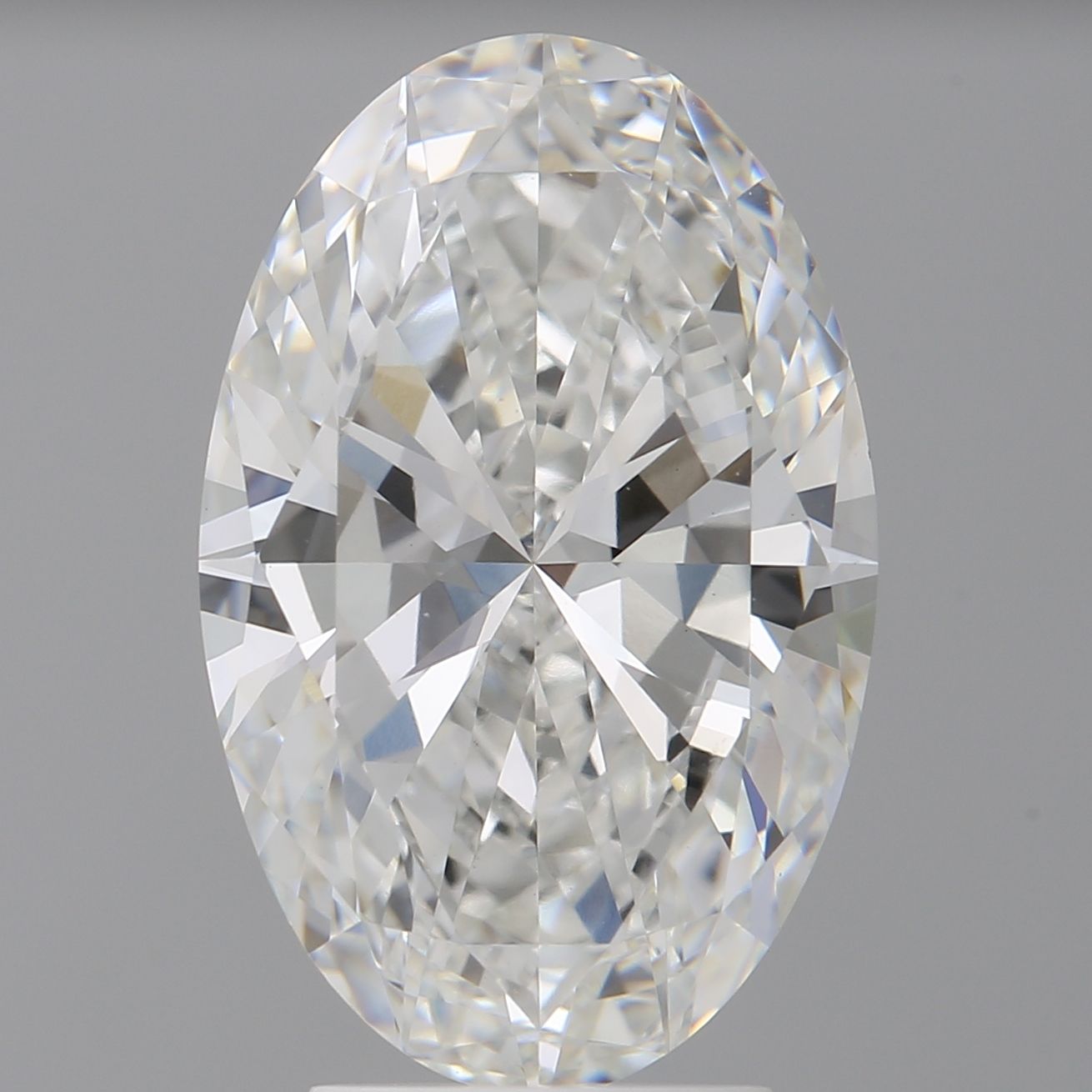 4.01 ct. oval Lab Grown Diamond front image