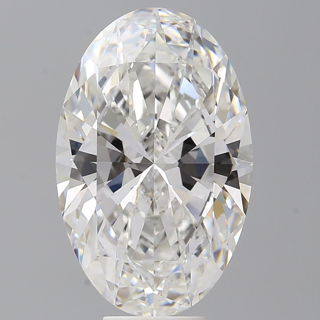 9.09 ct. oval Lab Grown Diamond front image