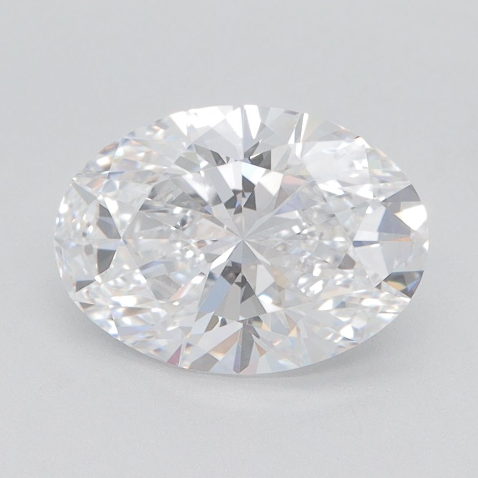 2.10 ct. oval Lab Grown Diamond front image