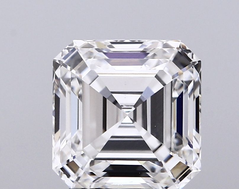 3.06 ct lab-grown Asscher Diamond