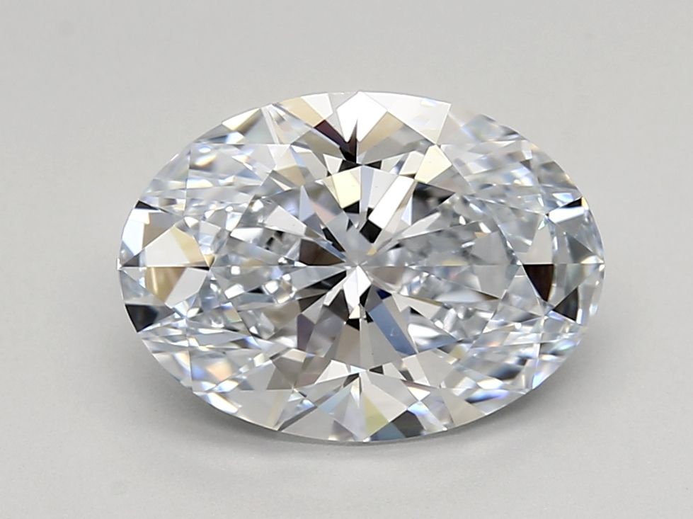 4.38 ct. oval Lab Grown Diamond front image