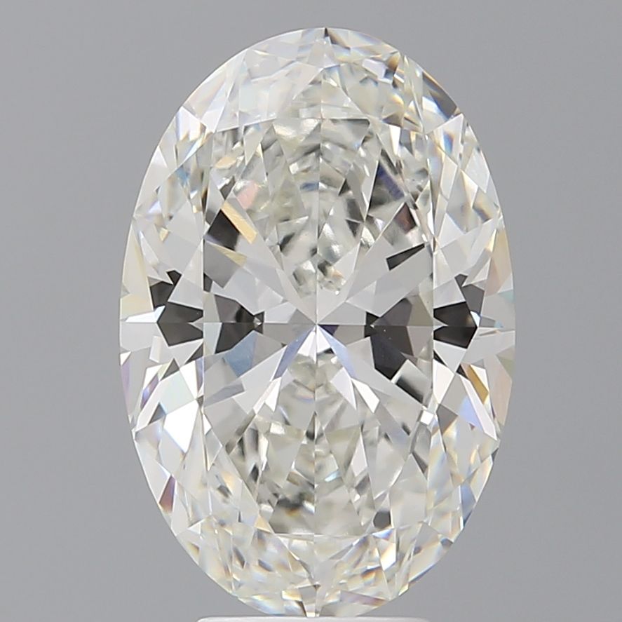 6.08 ct. oval Lab Grown Diamond front image